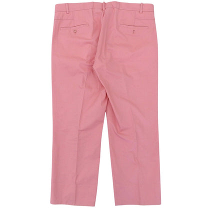 Hermes Cotton 100% Pants Trousers Pink 48 with Hanger Simple — view 2