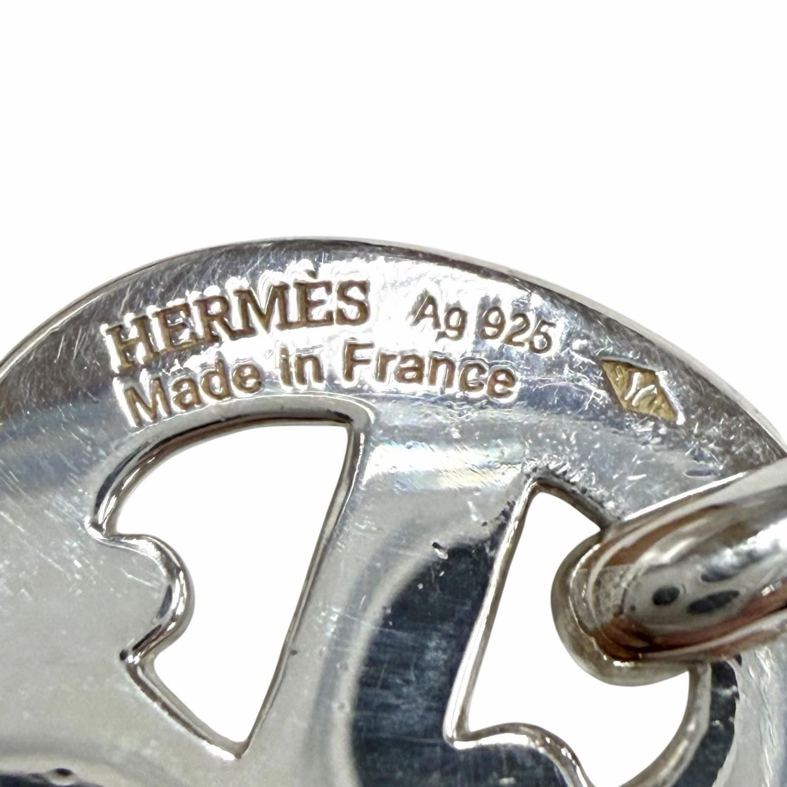 Hermes Chaine D'ancre PM 925 Necklace Pendant Silver — view 7