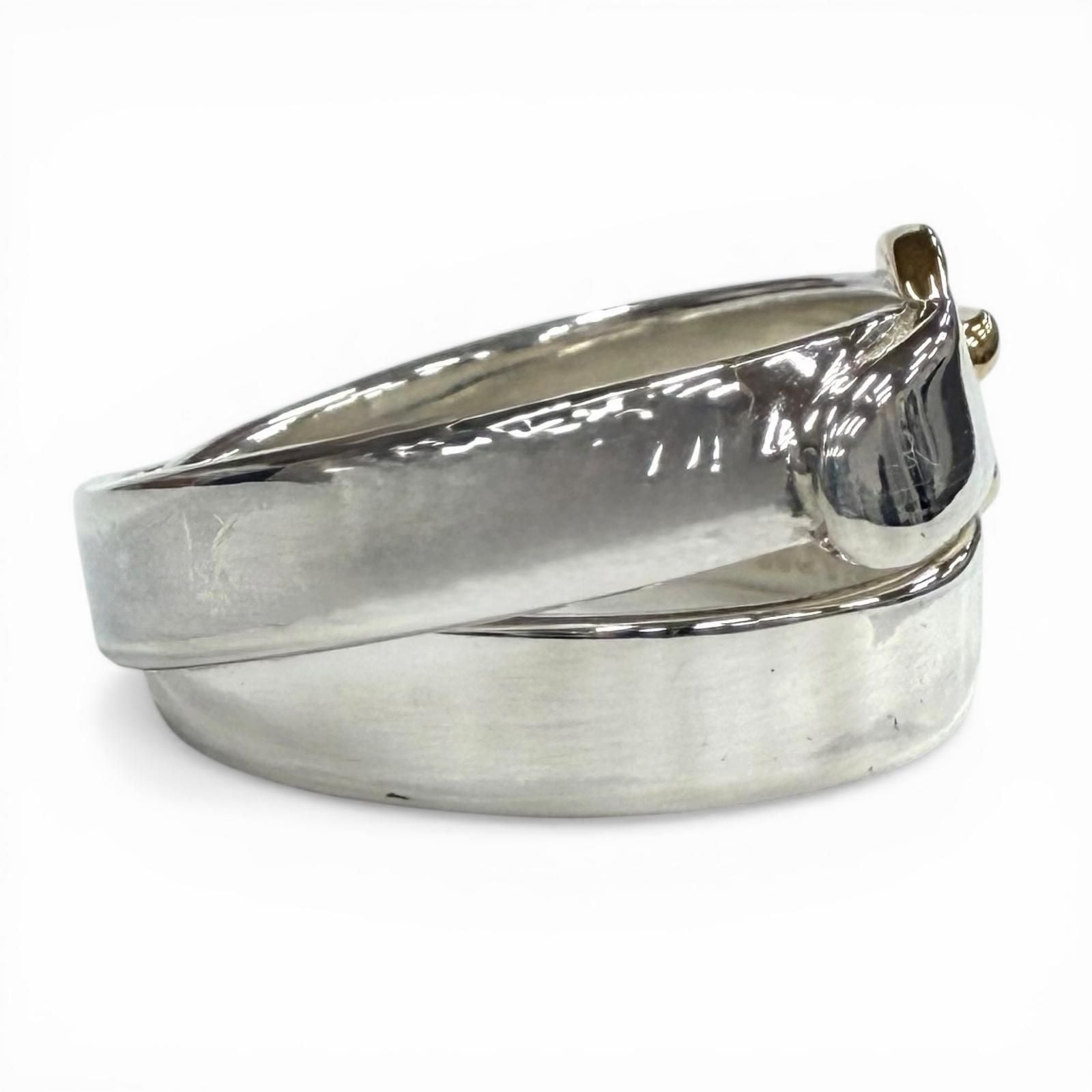 Hermes Double Tru Ring 925 18k Combination Belt — view 4