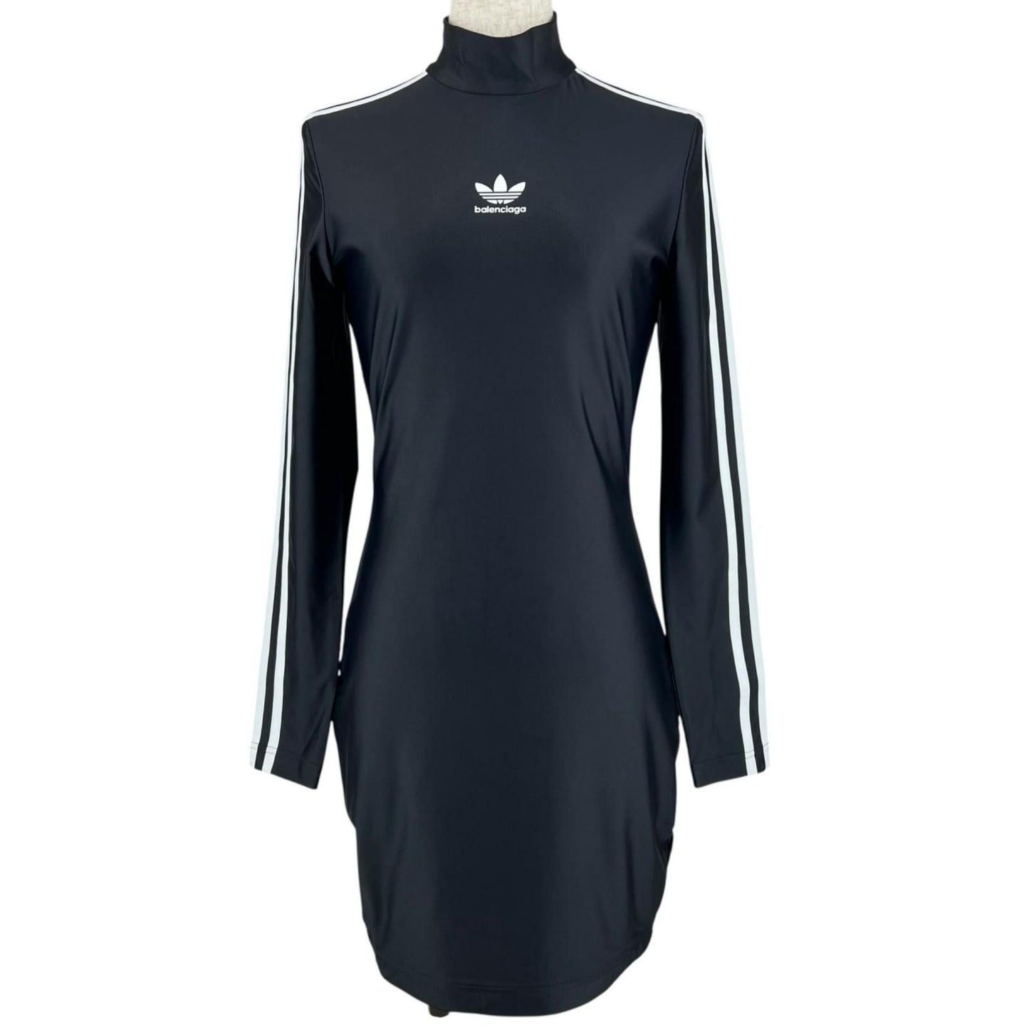 Balenciaga Adidas Tight Dress Black 38