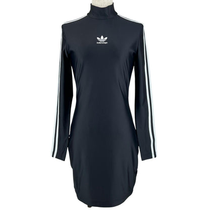 Balenciaga Adidas Tight Dress Black 38