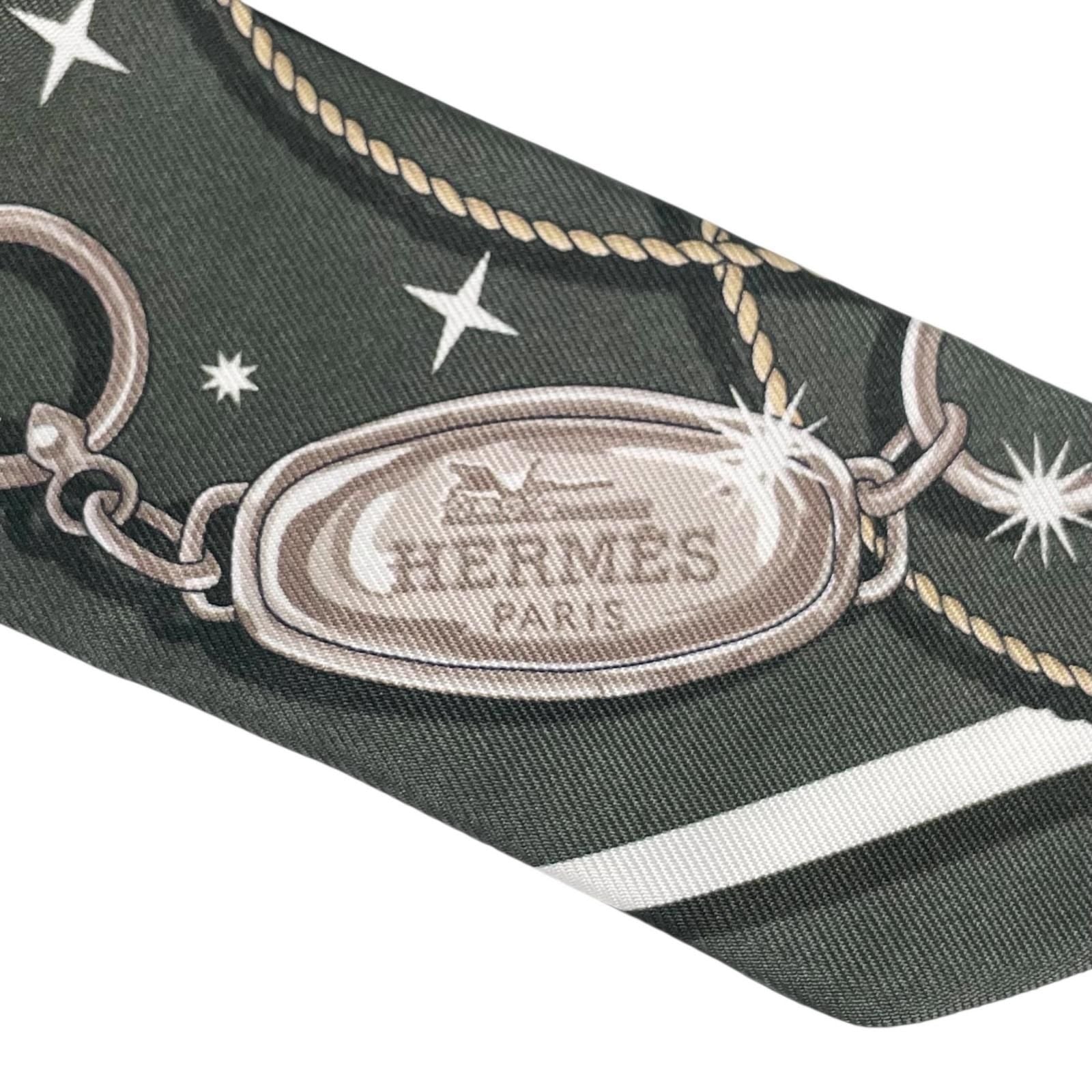 Hermes Silk 100% Twill-c Est la Fete Scarf Multicolor — view 8