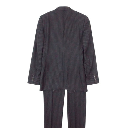 Dolce & Gabbana Suit Martini Striped Set Logo Allover Pattern Lining Narrow — view 2
