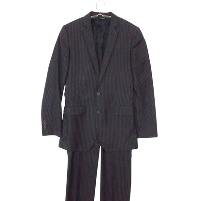 Dolce & Gabbana Suit Martini Striped Set Logo Allover Pattern Lining Narrow