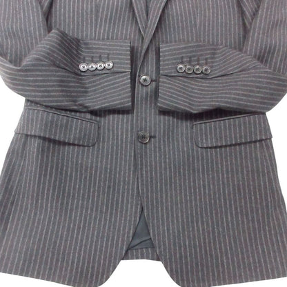 Dolce & Gabbana Suit Martini Striped Set Logo Allover Pattern Lining Narrow — view 6