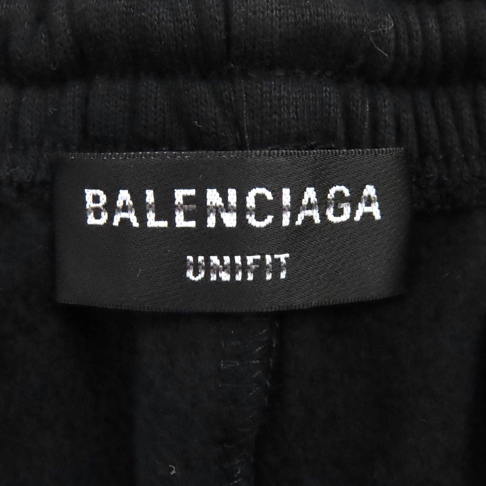 Balenciaga Cotton 100% Nasa Jogger Pants Sweatshirt Black XS — view 8