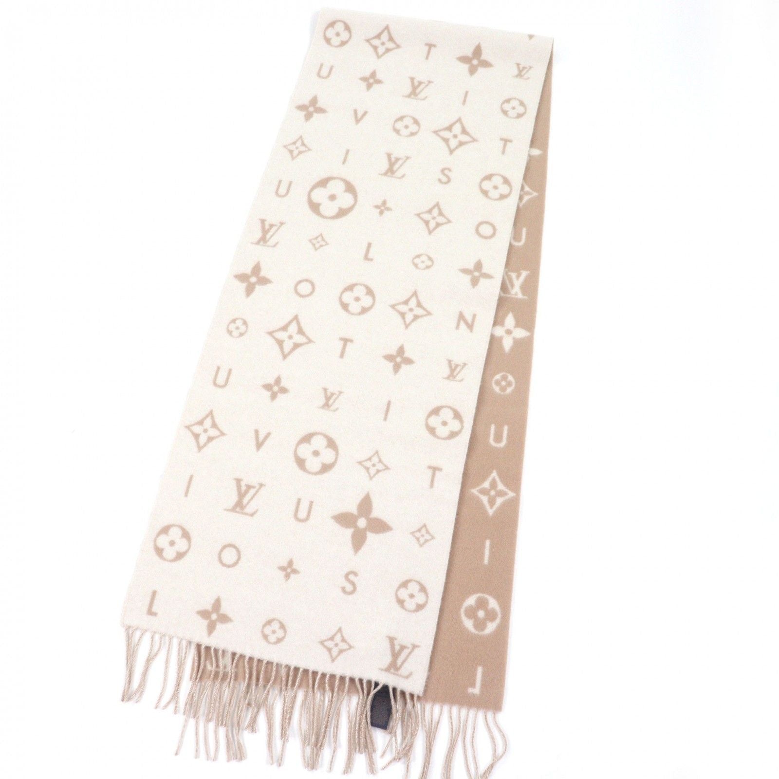 Louis Vuitton Scarf Reykjavik Cloud Cashmere 100% Beige — view 4
