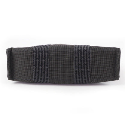 Hermes Her Line PM Key with Cadena Series Canvas Tote Gray — view 3