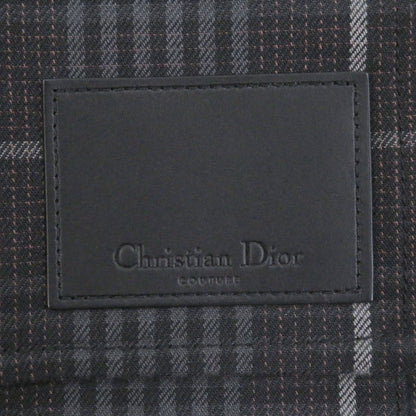 Dior Homme Plaid Collar Corduroy Coveralls Jacket Gray 44 — view 6
