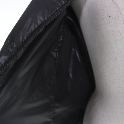 Moncler Sangatte Logo Patch Zip Up Jacket Black 3 — view 5