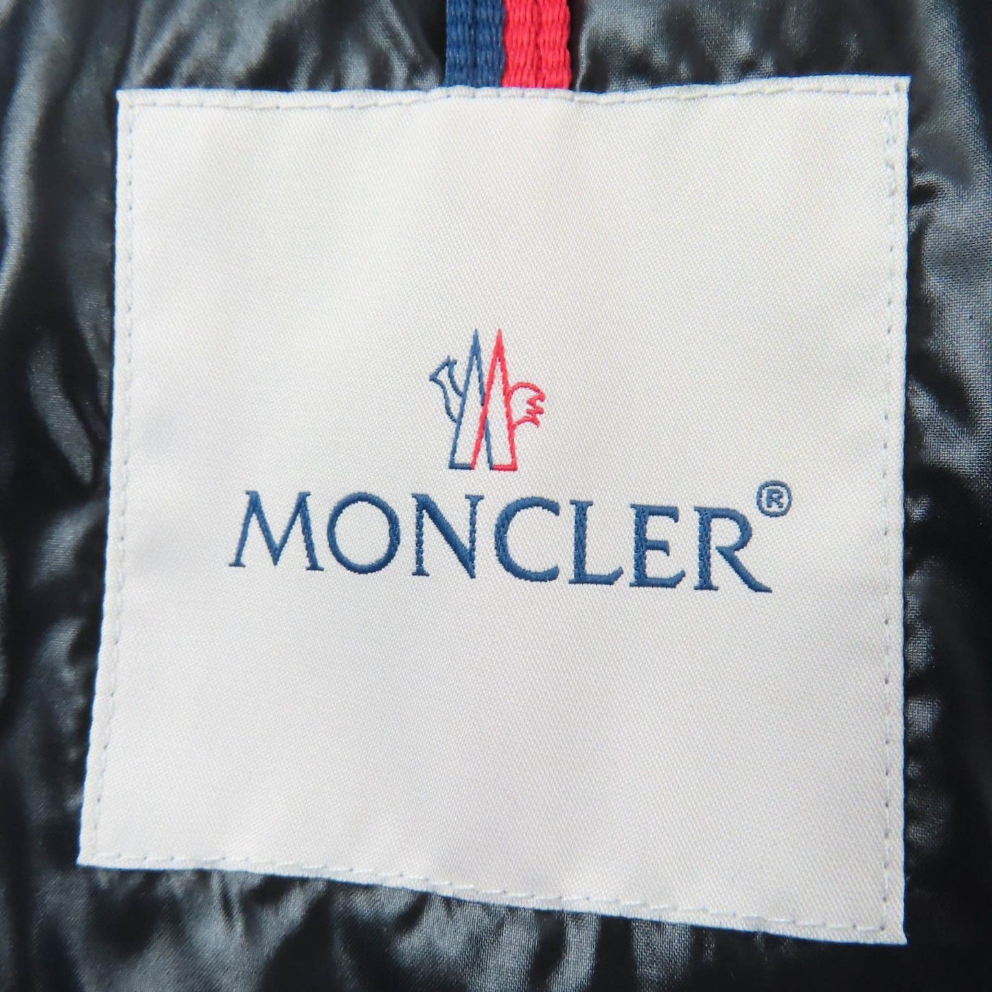 Moncler Sangatte Logo Patch Zip Up Jacket Black 3 — view 8