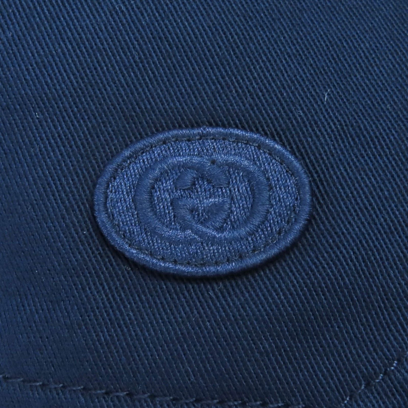 Gucci Cotton 100% Logo Patch Track Pants Navy Red 44 — view 8