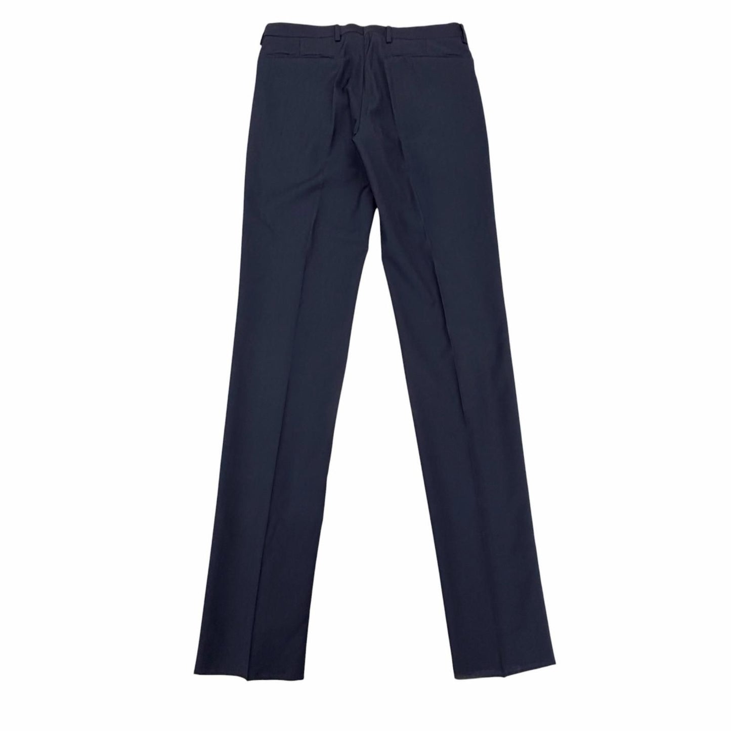 Dior Homme Wool Pleated Pants Trousers Navy 46 — view 2