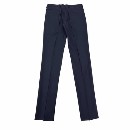 Dior Homme Wool Pleated Pants Trousers Navy 46 — view 2