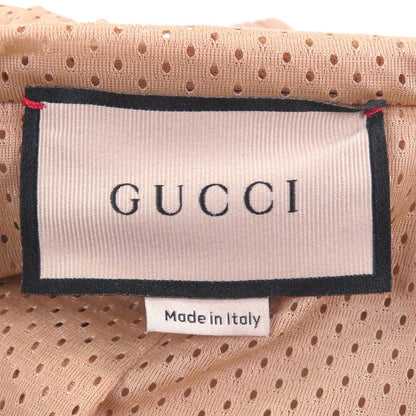 Gucci GG Jersey Zip Hoodie Custom Jacket Beige Navy — view 7