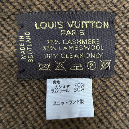 Louis Vuitton Cashmere Wool Monogram Scarf — view 5