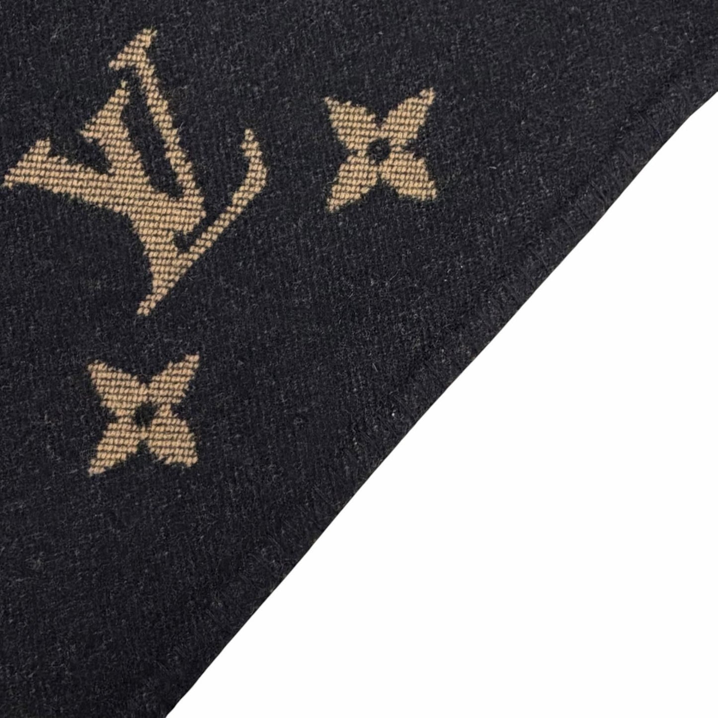 Louis Vuitton Cashmere Wool Monogram Scarf — view 4