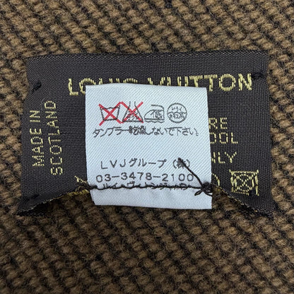 Louis Vuitton Cashmere Wool Monogram Scarf — view 6