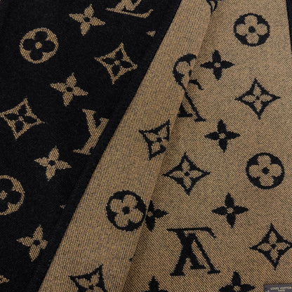 Louis Vuitton Cashmere Wool Monogram Scarf — view 3