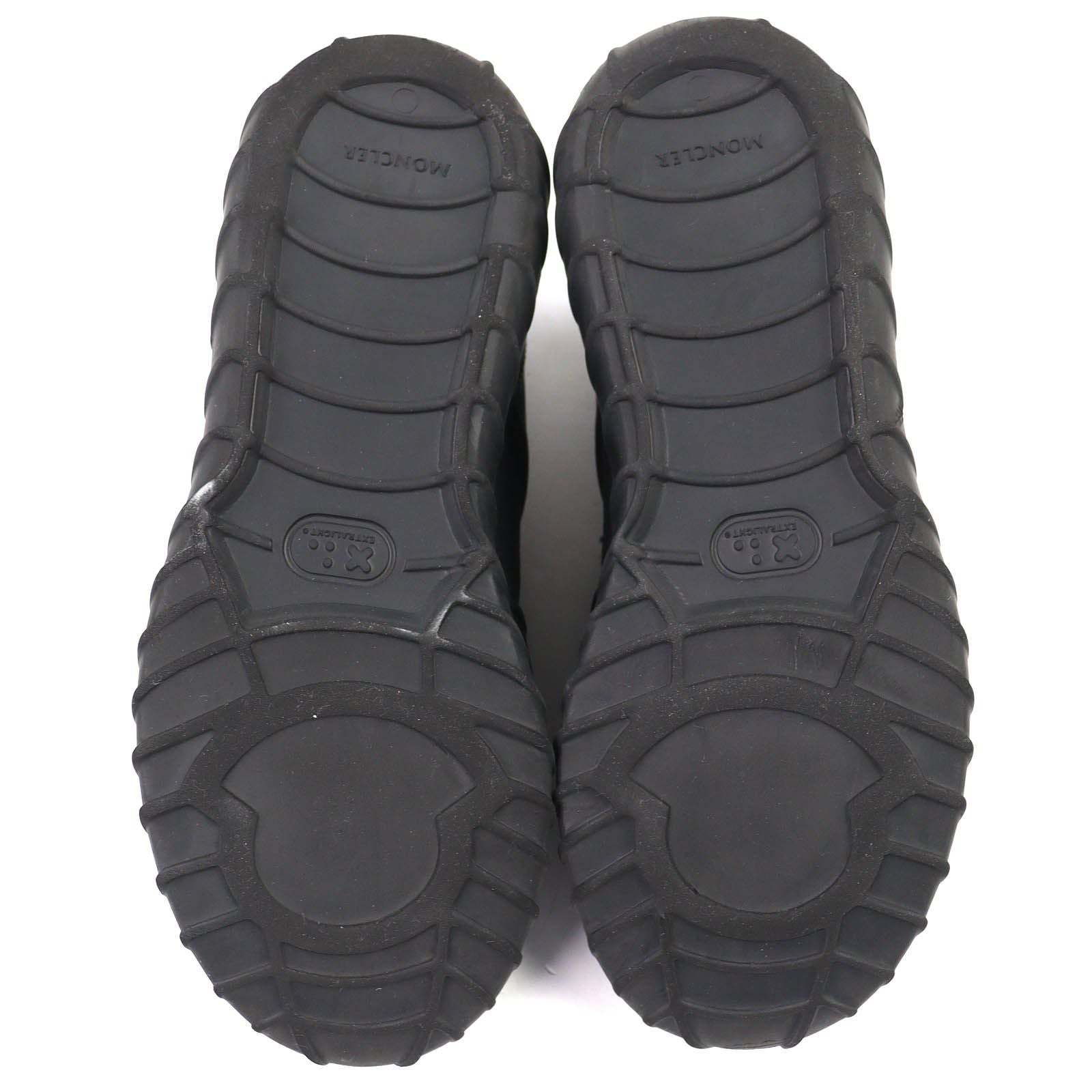 Moncler Emilia Trainers Logo Patch Mesh Sporty Sneakers Lightweight Black — view 7