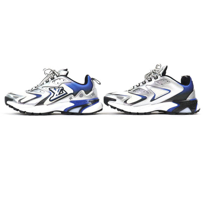 Louis Vuitton LV Runner Tatic Line Logo Flower Monogram Sporty Sneakers White — view 2