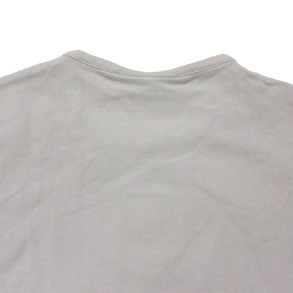 Fendi Short Sleeve T-Shirt Zucca Clear Rubber Logo Crew Neck Jersey Top Light — view 4