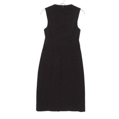 Prada Dress Stretch Sleeveless Half Knee Length Crew Neck Brown — view 2
