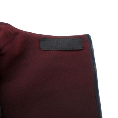 Prada Dress Stretch Sleeveless Half Knee Length Crew Neck Brown — view 7
