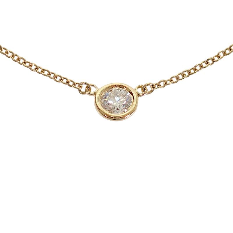 Tiffany & Co by the Yard Necklace Gold Diamond