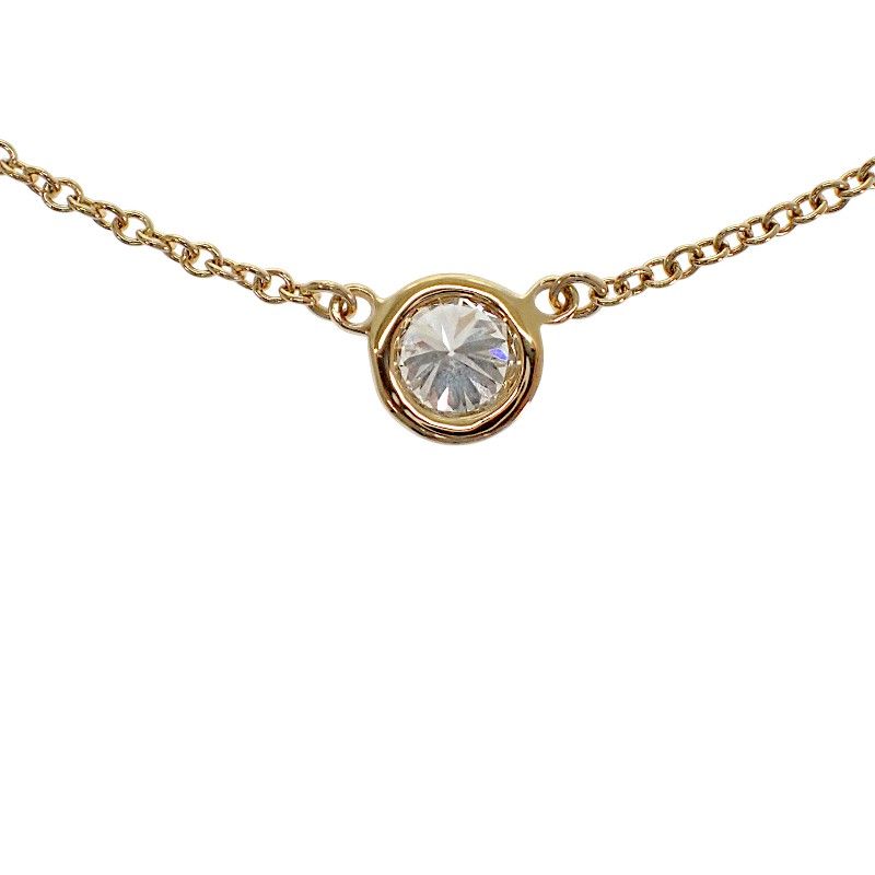Tiffany & Co by the Yard Necklace Gold Diamond — view 2