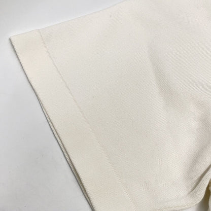 Louis Vuitton White Hook Detail Signature Short Sleeve Knit Unknown Sweater — view 6