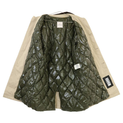 Moncler Genius Fragment Vallor Collar Corduroy Stainless Steel Down Jacket Coat — view 4
