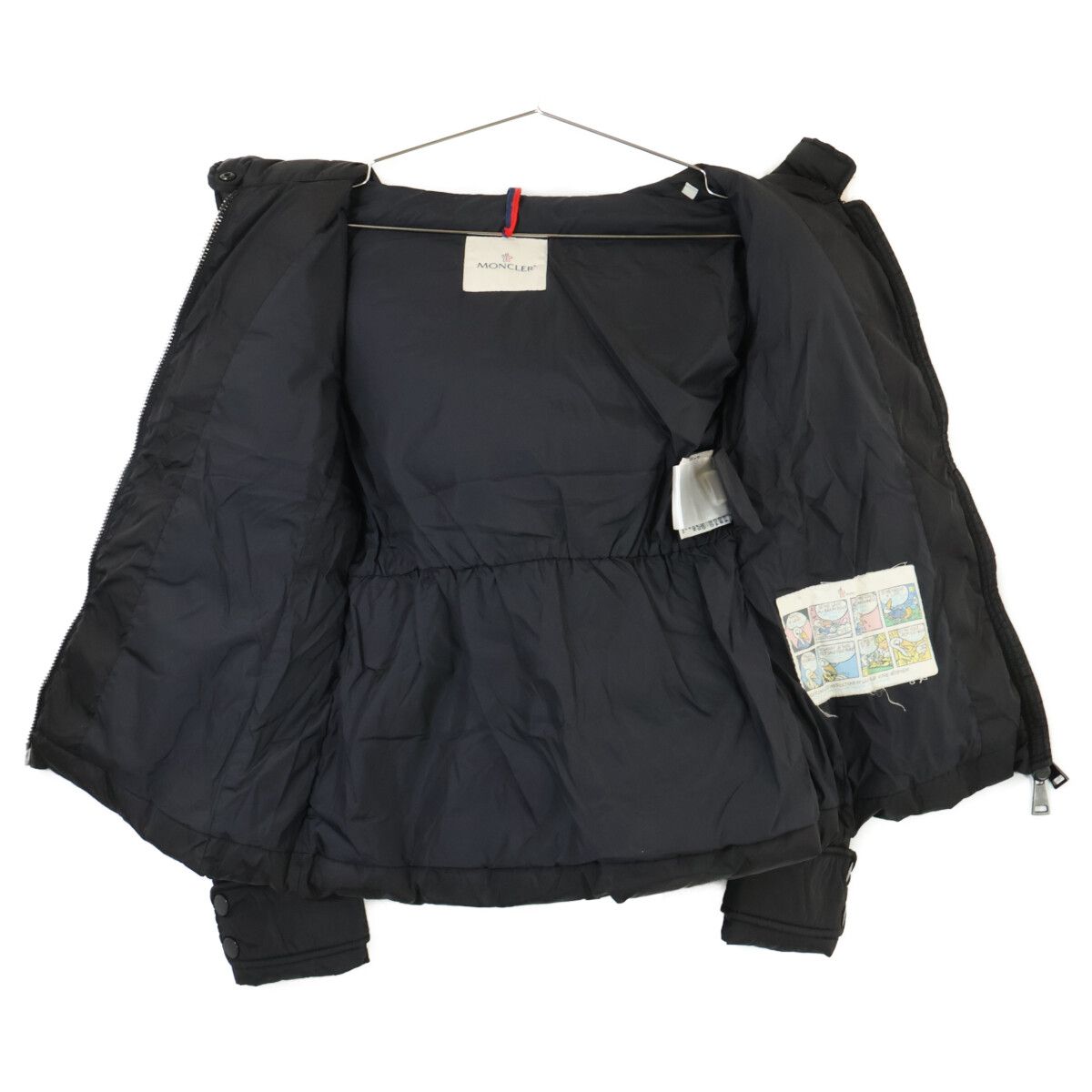 Moncler Cintrat Mongolian Lamb Fur Hoodie Down — view 3