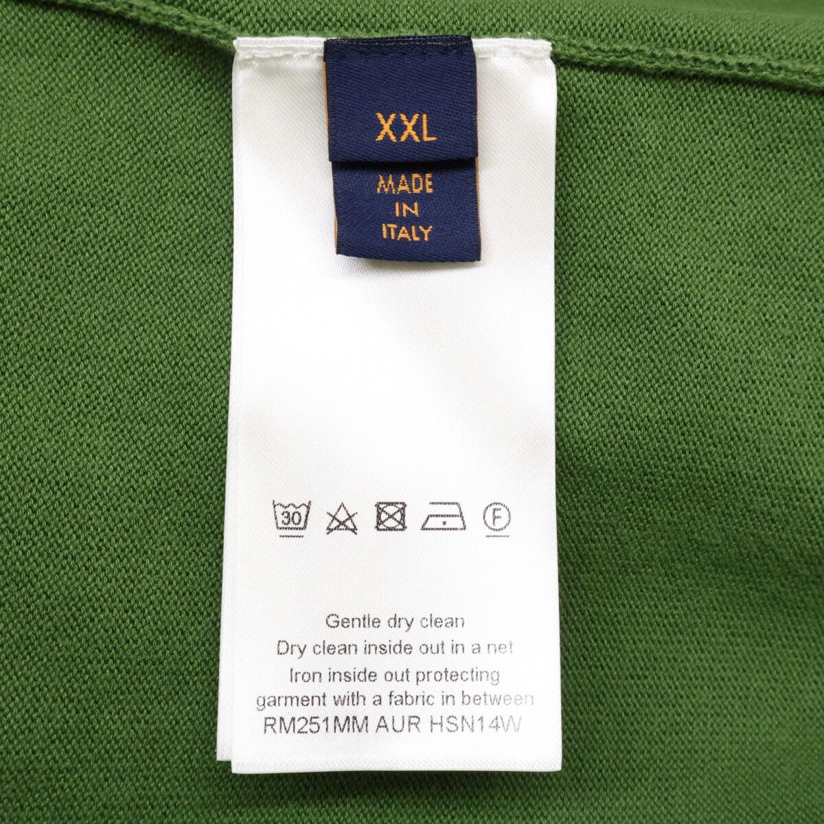 Louis Vuitton MM Aur Dog Logo Crew Neck Short Sleeve Knit Sweater XXL — view 6
