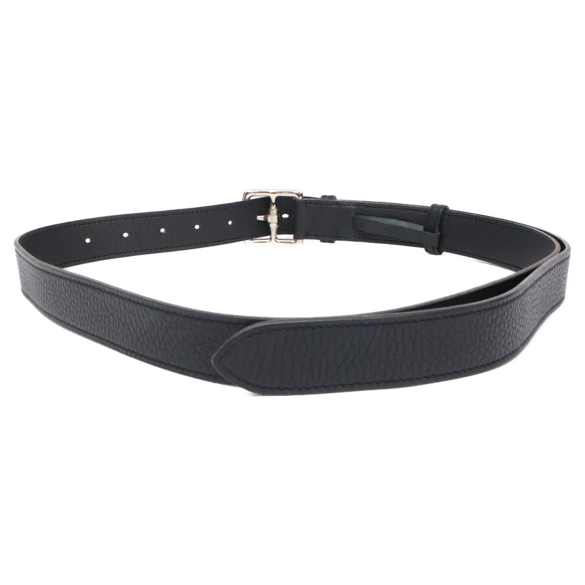 Hermes Etriviere Taurillon Clemence Leather Belt — view 3