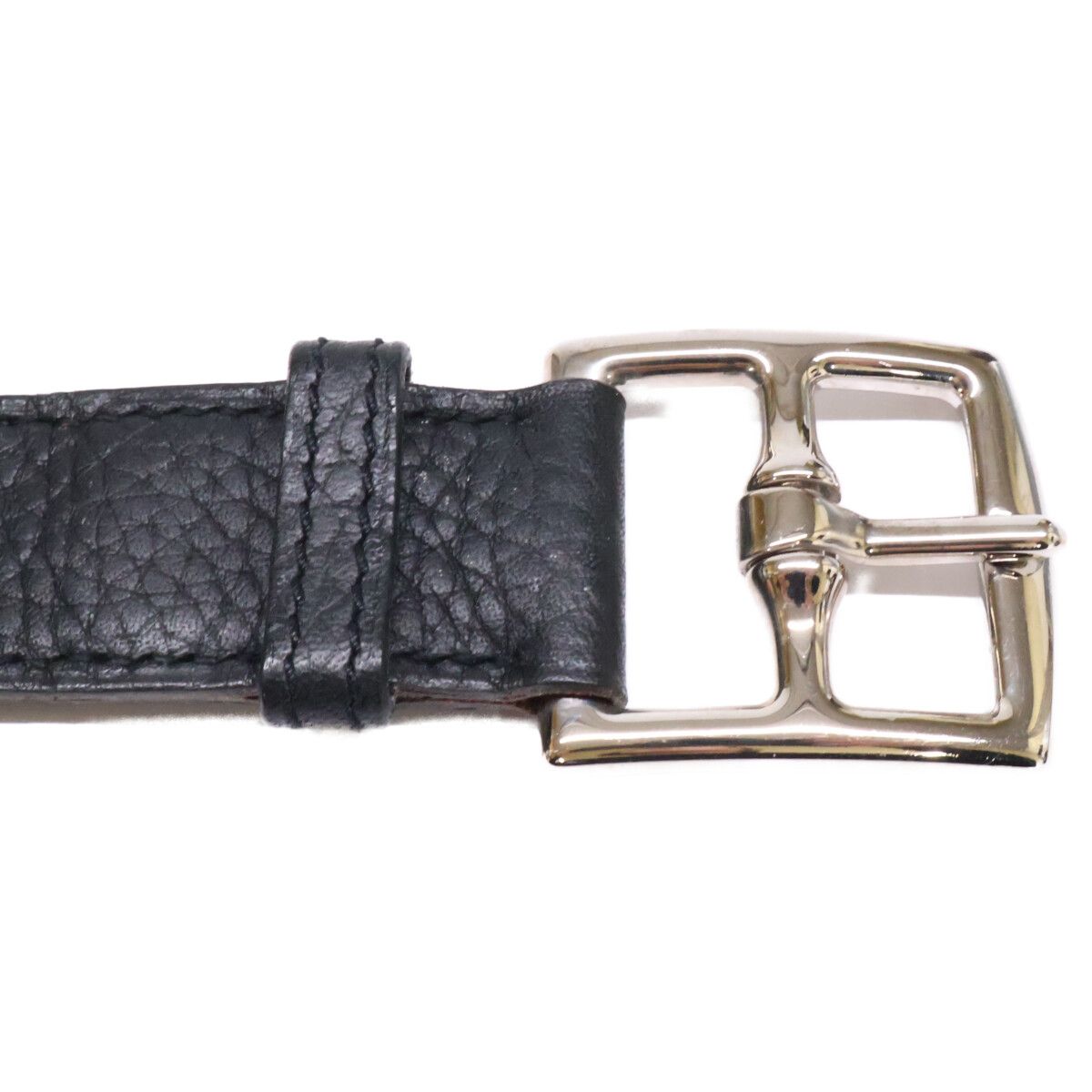 Hermes Etriviere Taurillon Clemence Leather Belt — view 4