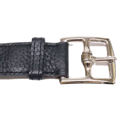 Hermes Etriviere Taurillon Clemence Leather Belt — view 4