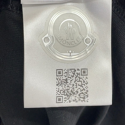 Moncler Black Logo Patch Short Sleeve T-Shirt — view 7