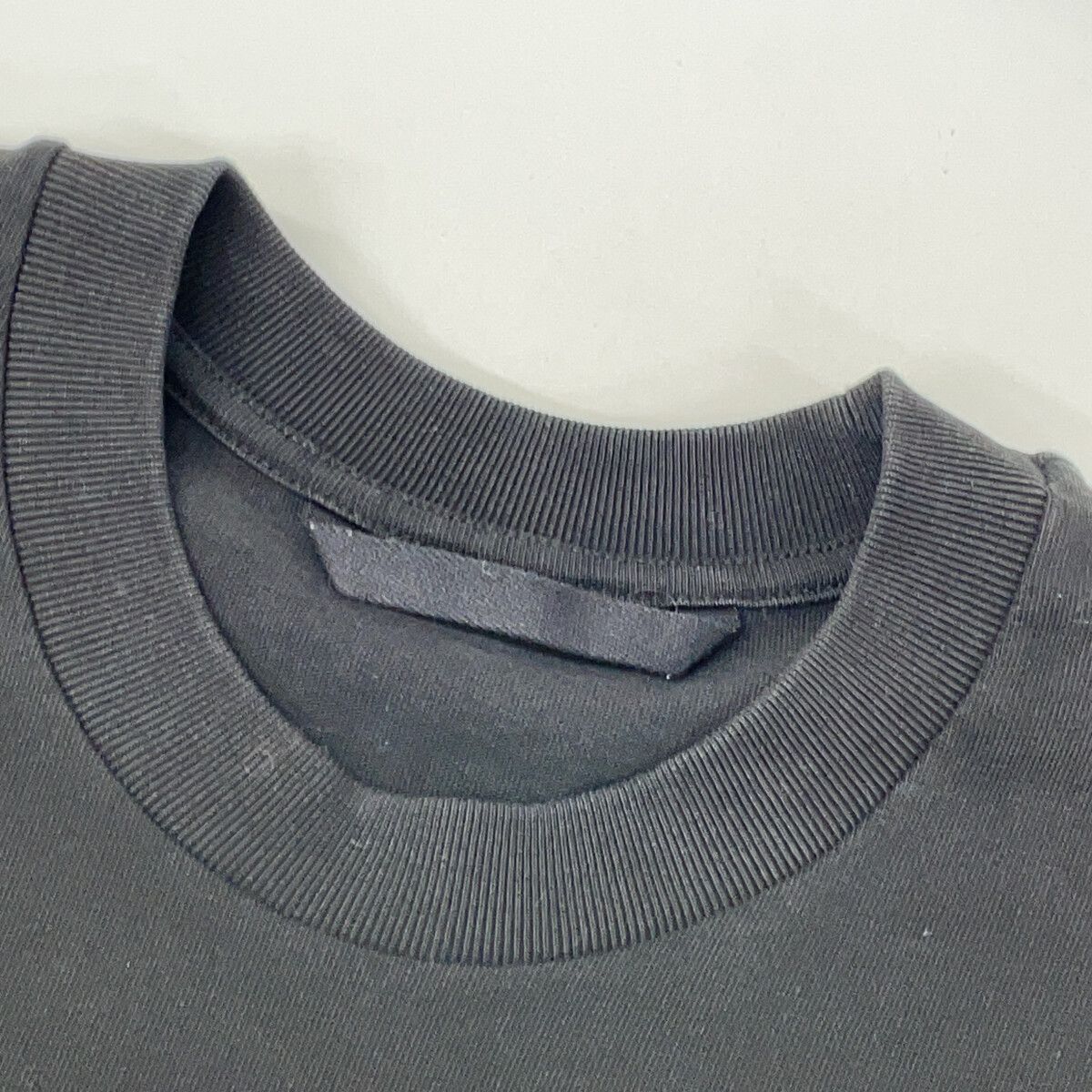 Moncler Black Logo Patch Short Sleeve T-Shirt — view 8