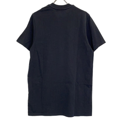 Moncler Black Logo Patch Short Sleeve T-Shirt — view 2