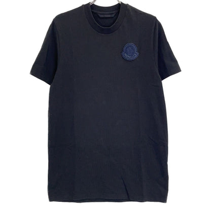 Moncler Black Logo Patch Short Sleeve T-Shirt