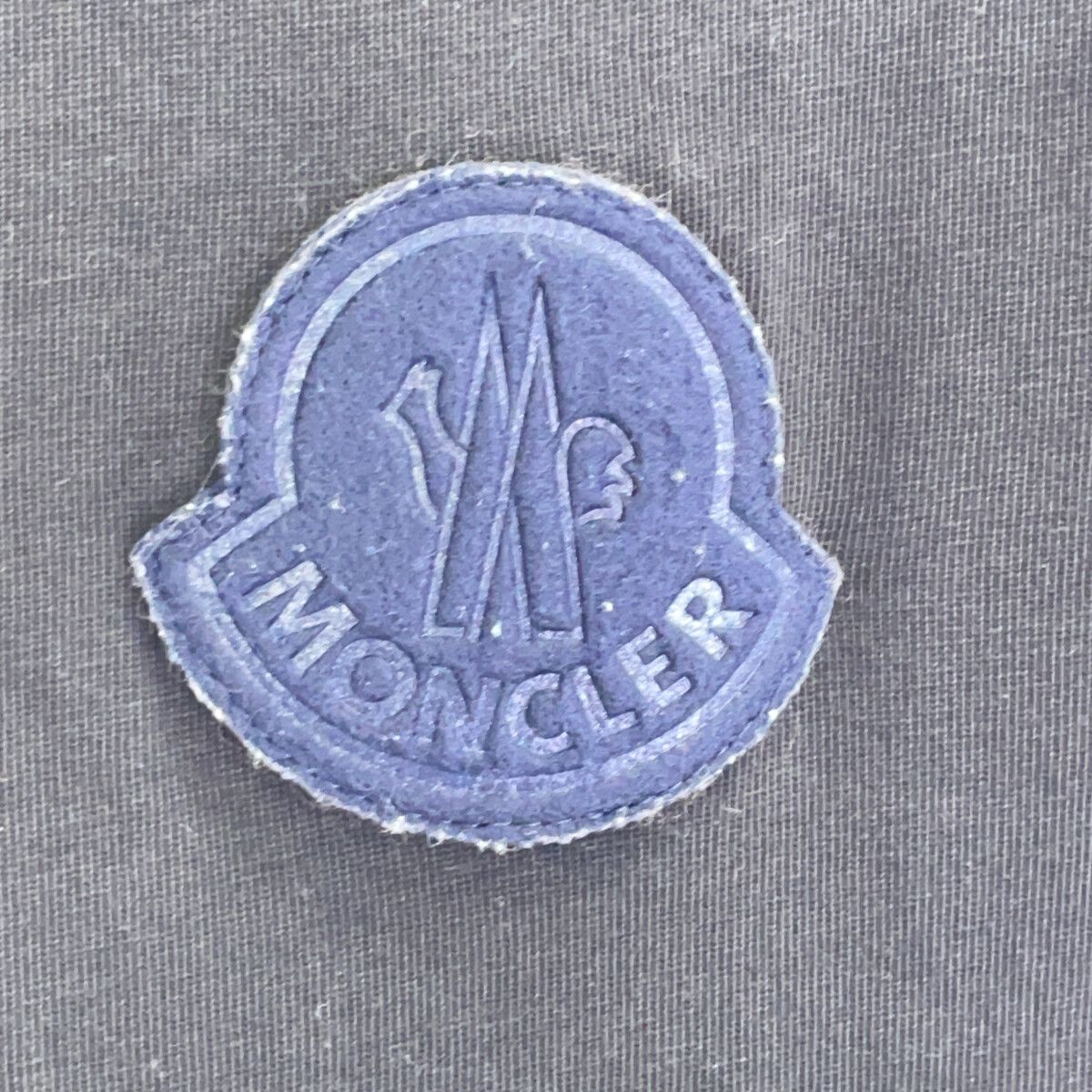 Moncler Black Logo Patch Short Sleeve T-Shirt — view 3