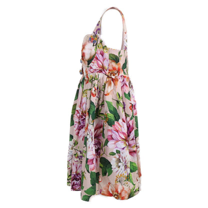 Dolce & Gabbana Floral Flower Button Dress 50 — view 2