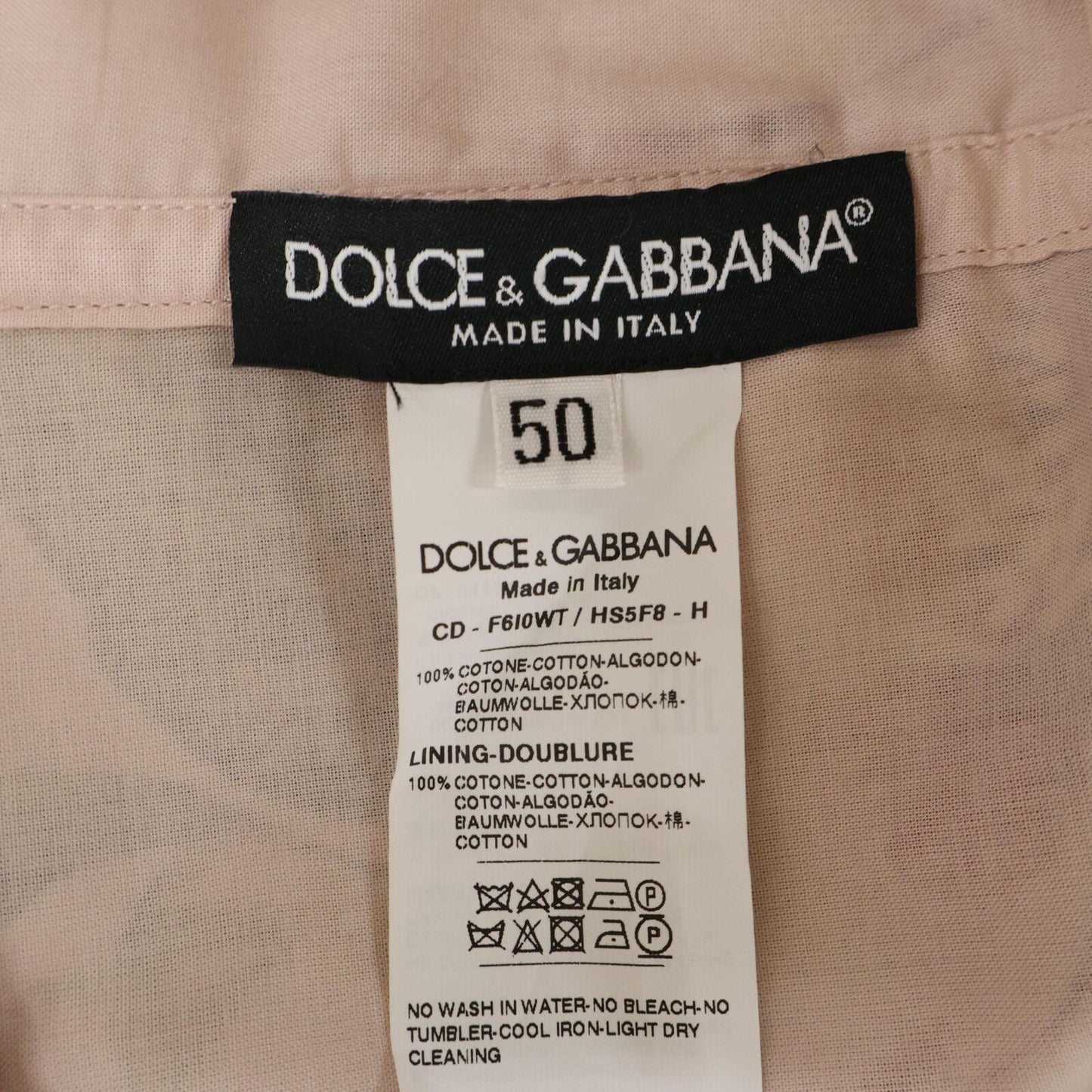 Dolce & Gabbana Floral Flower Button Dress 50 — view 4