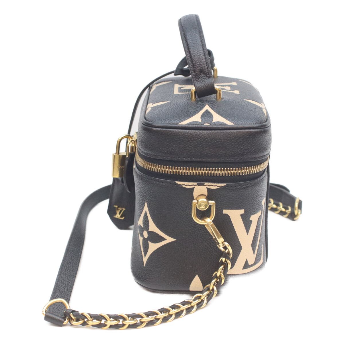 Louis Vuitton Bicolor Noir Monogram Empreinte Vanity PM — view 3