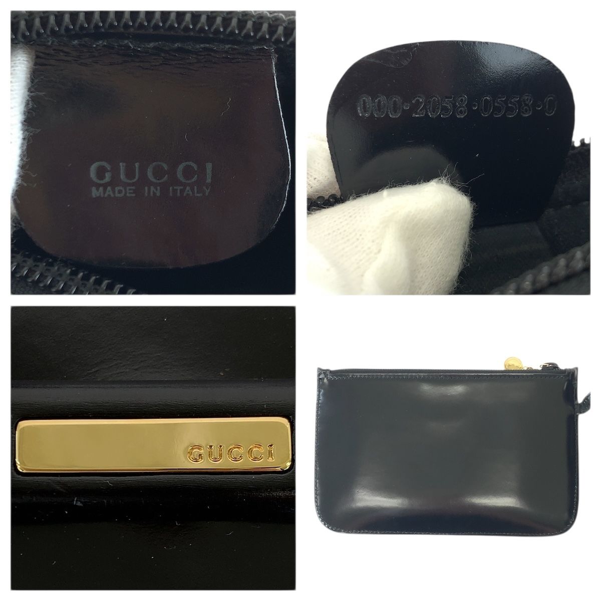 Gucci Vintage Black Gold Enamel 000 0 Handbag — view 4