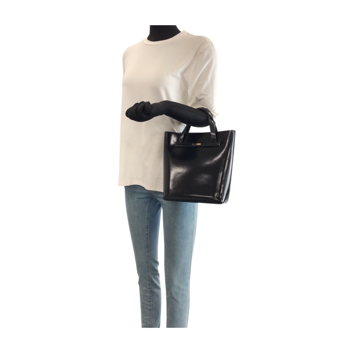 Gucci Vintage Black Gold Enamel 000 0 Handbag — view 7