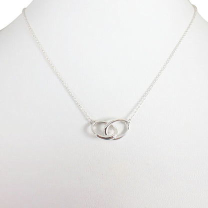 Tiffany & Co 925 Double Loop Necklace