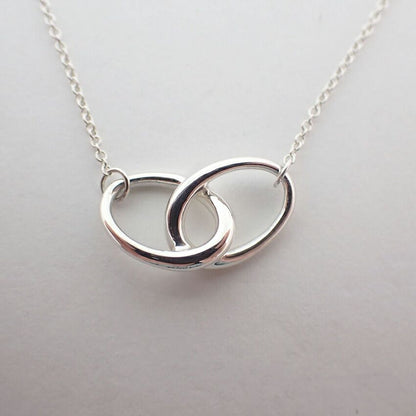 Tiffany & Co 925 Double Loop Necklace — view 4