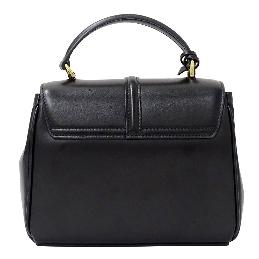 Celine 2-Way Shoulder Bag Mini 16 Seize Leather Black Small — view 2